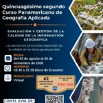 Quincuagésimo Segundo Curso Panamericano de Geografía Aplicada